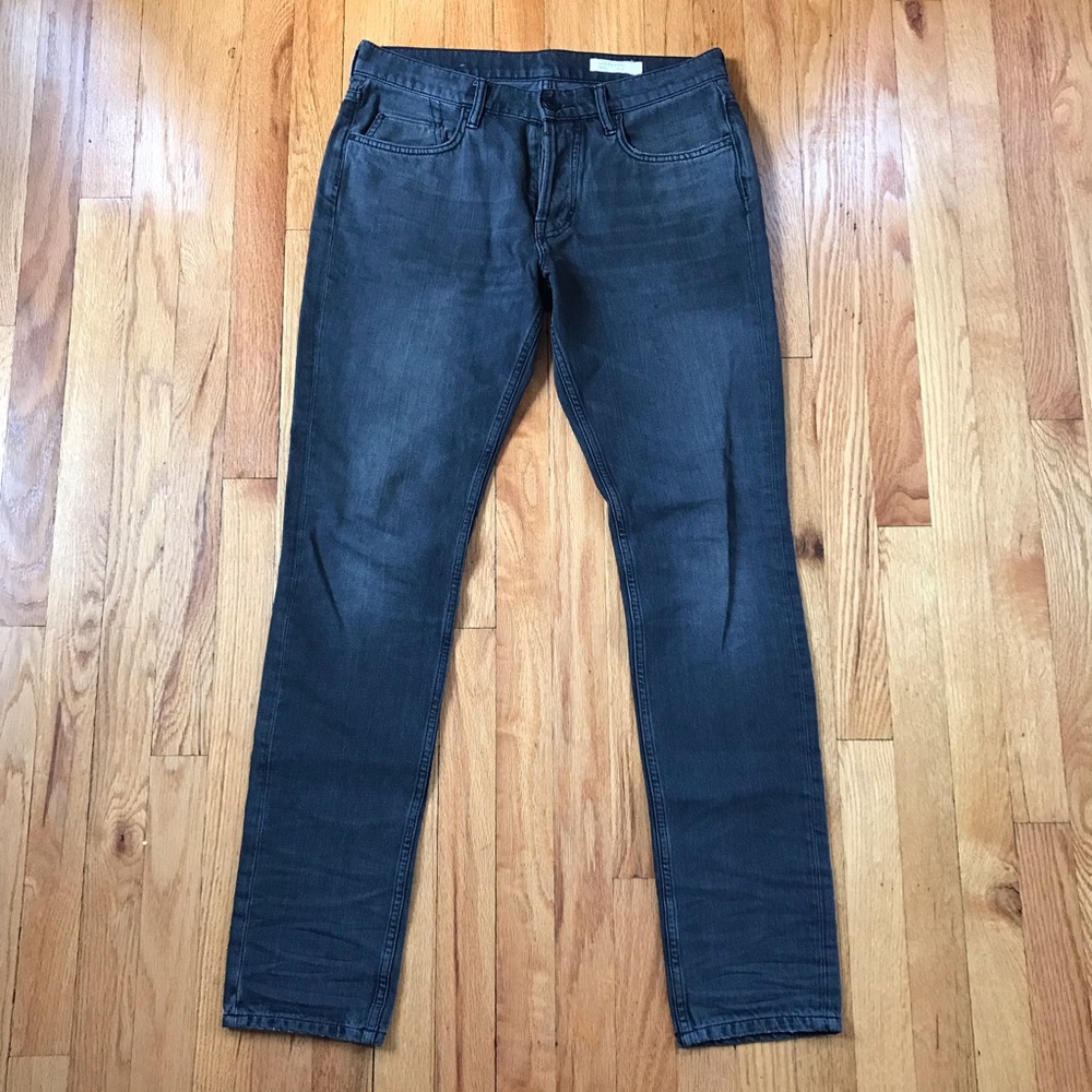 All Saints Dark Gray Straight Jeans